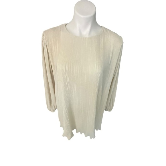 Abercrombie& Fitch Satin Plisse Easy Mini Micro Accordion Pleated Dresss - Picture 5 of 10